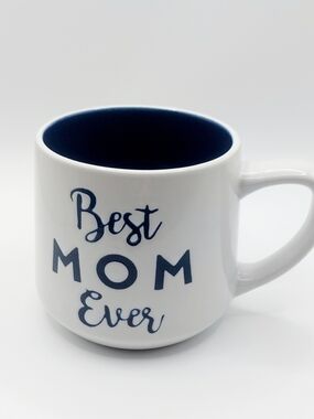 Best Mom Ever Oversized 20 Oz Ceramic Coffee Mug, Mother's Day/Birthday Gift